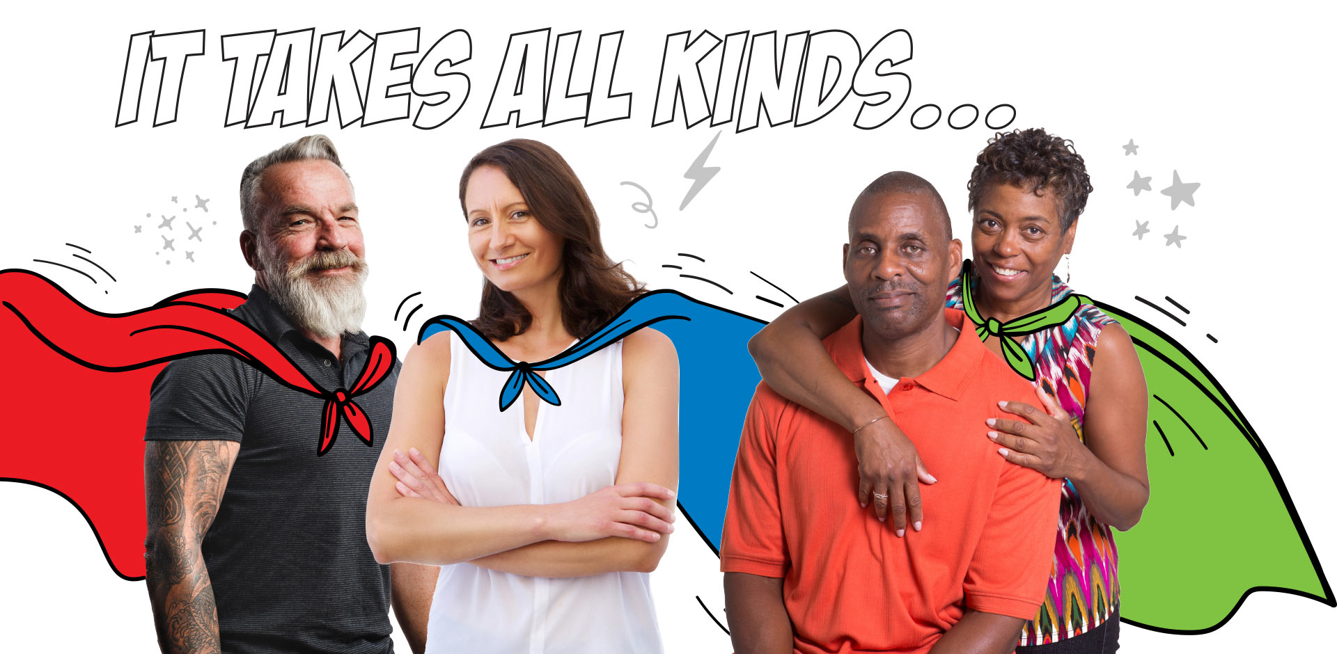 IFYS Foster Care — it takes all kinds